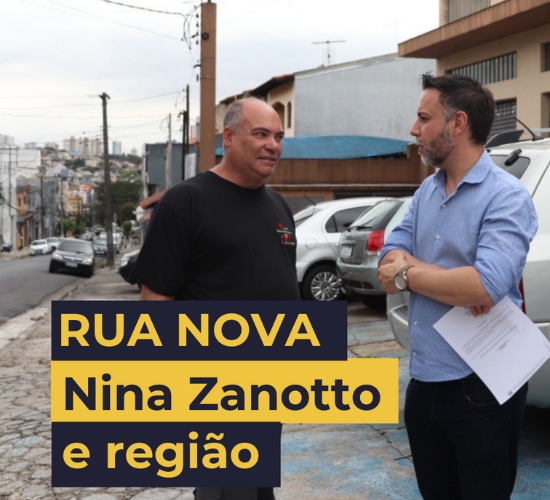 Projeto Rua Nova Nina Zanotto