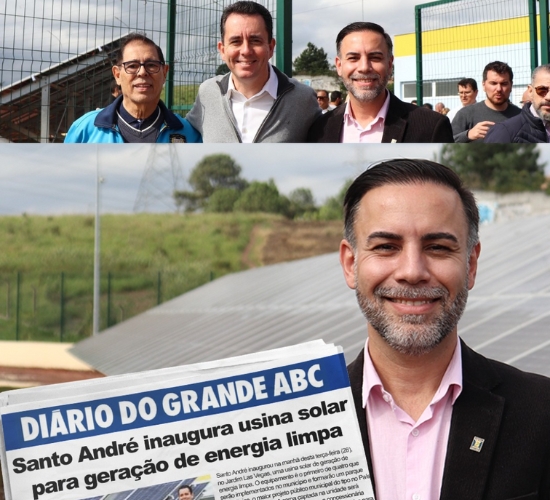 Entrega da Usina Fotovoltaica